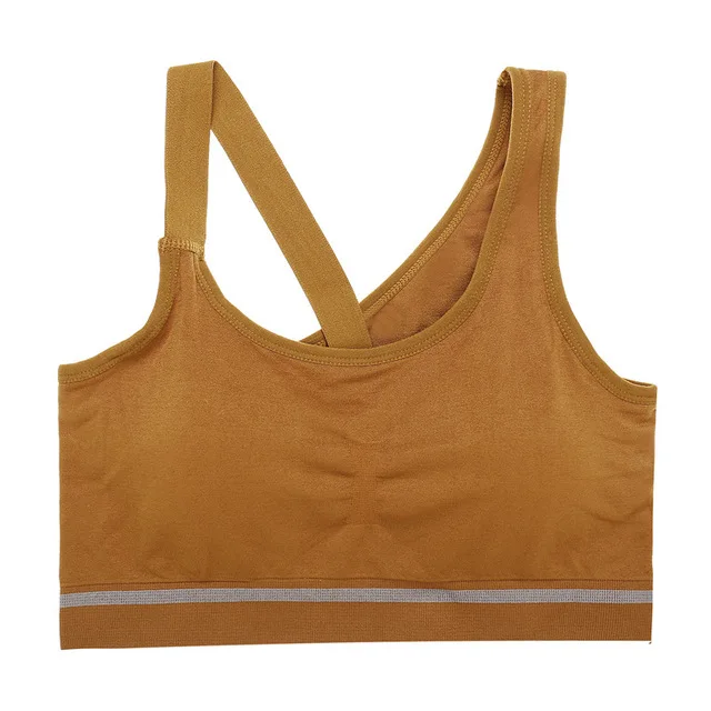 Yellow Модный бесшовный бюстгальтер для женщин Bralette Lady пуш-ап бюстгальтеры беспроводные женские нижнее белье черные/синие/красные однотонные бюстгальтеры femme - Цвет: Yellow