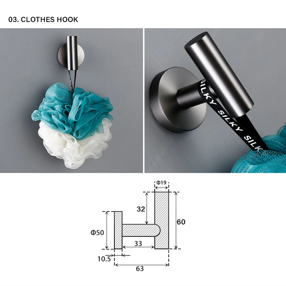 Вешалка-держатель для бумаги из нержавеющей стали |