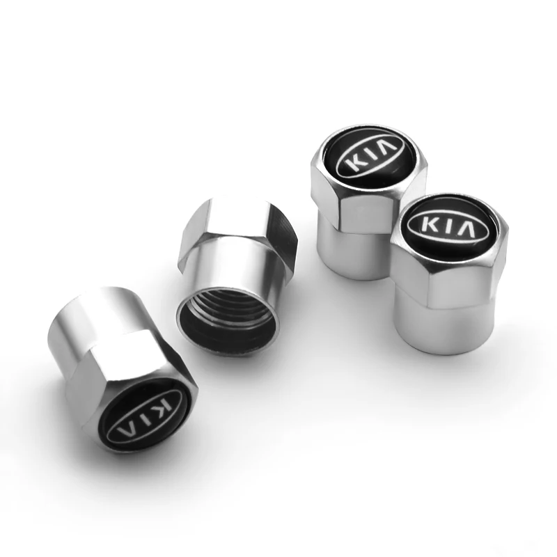 Колпачок клапана колеса автомобиля из алюминиевого сплава 4 шт. крышка