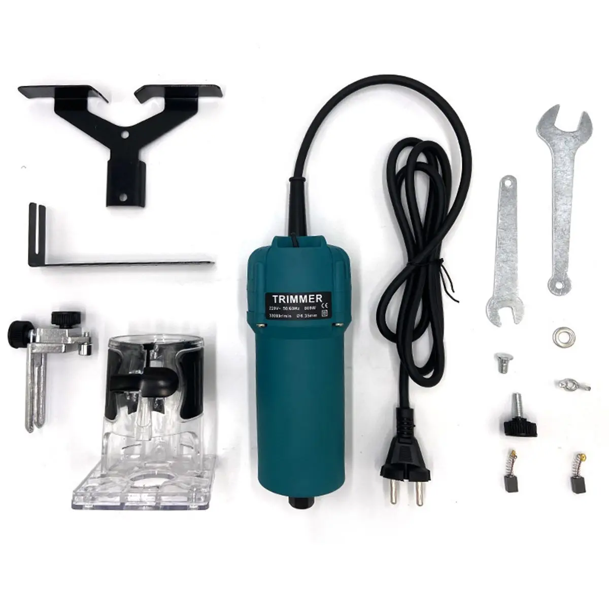 

800W 30000RPM Woodworking Electric Trimmer Wood Milling Engraving Slotting Carving Trimming Machine Wood Router EU US Plug