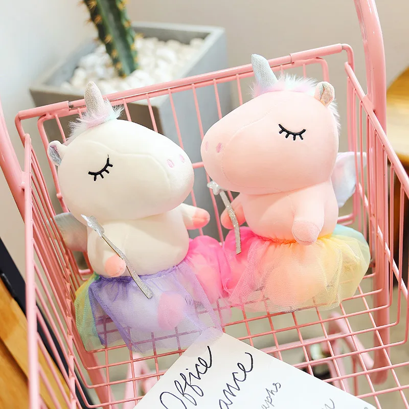 

Игрушка в виде единорога с юбкой, 25 см