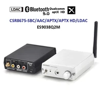 stereo es9038q2m decoding csr8675 bluetooth5 0 audio receiver aptx hd ldac for hifi amplifier audio in case t0059