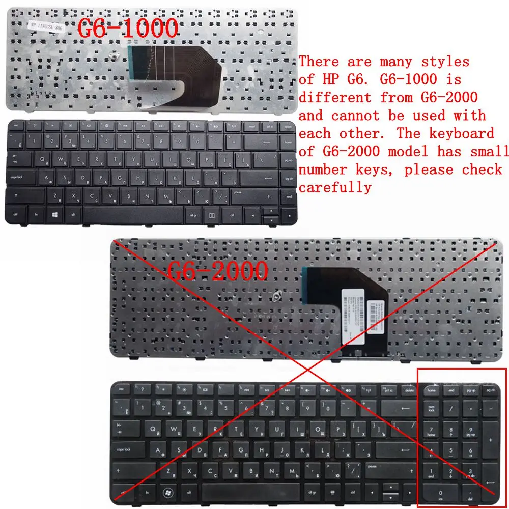 Русская клавиатура для ноутбука HP Pavilion G43 G4 1000 G6 CQ43 G57 CQ45 m03TX CQ431 CQ435 CQ436 635 655 650 630 636