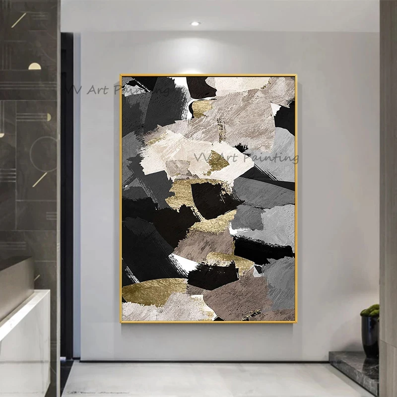 

The Graffiti Handmade Abstract Oil Paintings Large Salon Masoc Wall Decor Color Modern Paintings On Canvas Artwork Unframed