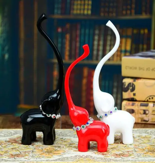 3 шт. мягкие украшения для дома в виде слонов|Статуи и скульптуры| |