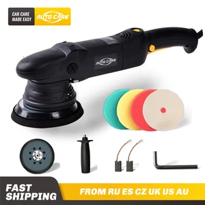 Полировальная машина двойного действия, устройство для полировки автомобиля, 6 дюймов, 15 мм, 6 скоростей, для домашнего творчества
