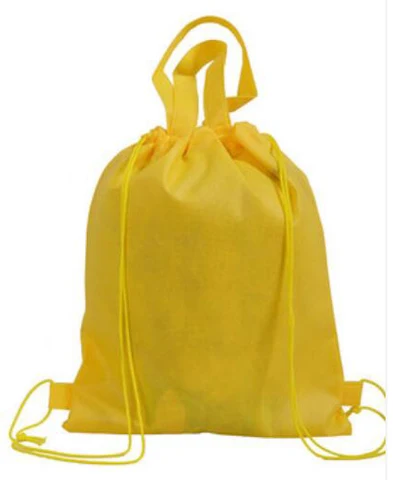 20 шт 30*38 см Высокое качество Продвижение Новое поступление Экологичная Нетканая сумка для покупок на шнурке сумки для покупок