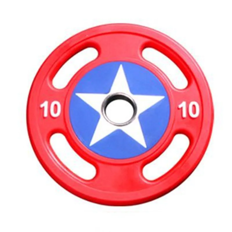 Прямая продажа с фабрики команда США Тяжелая атлетика PU колокольчик Ступица