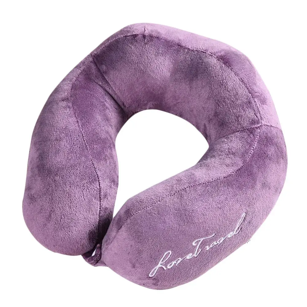 

Home Textile Pillow Office Soft Memory Foam U Shaped Travel Pillows Soft Foam Neck Pillow Car Airplane Head Rest Support Pads