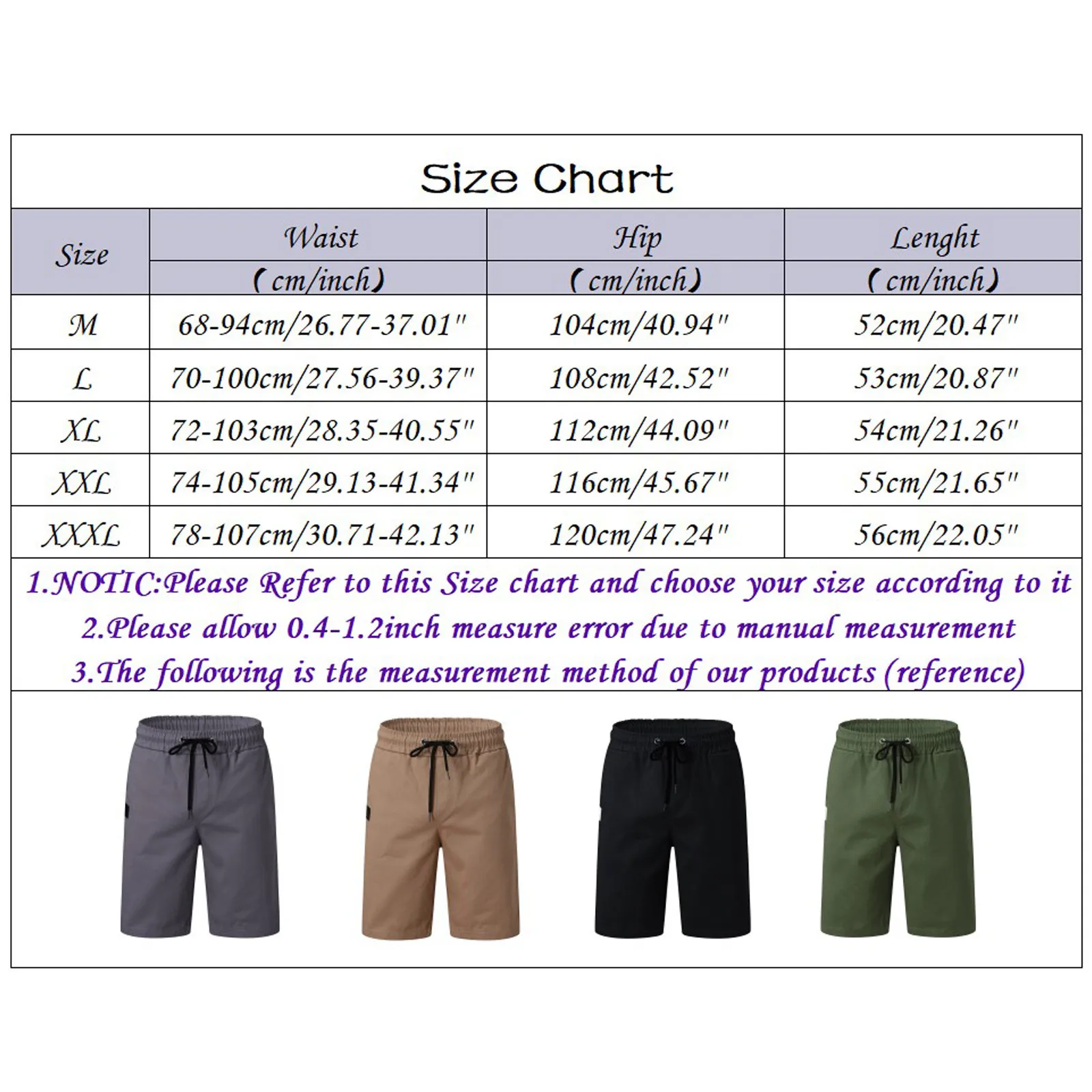 

2021 Men's Shorts Male Summer Bermuda Cargo Military Style Straight Work Pocket Lace Up Short Trousers Casual Shorts Plus Size