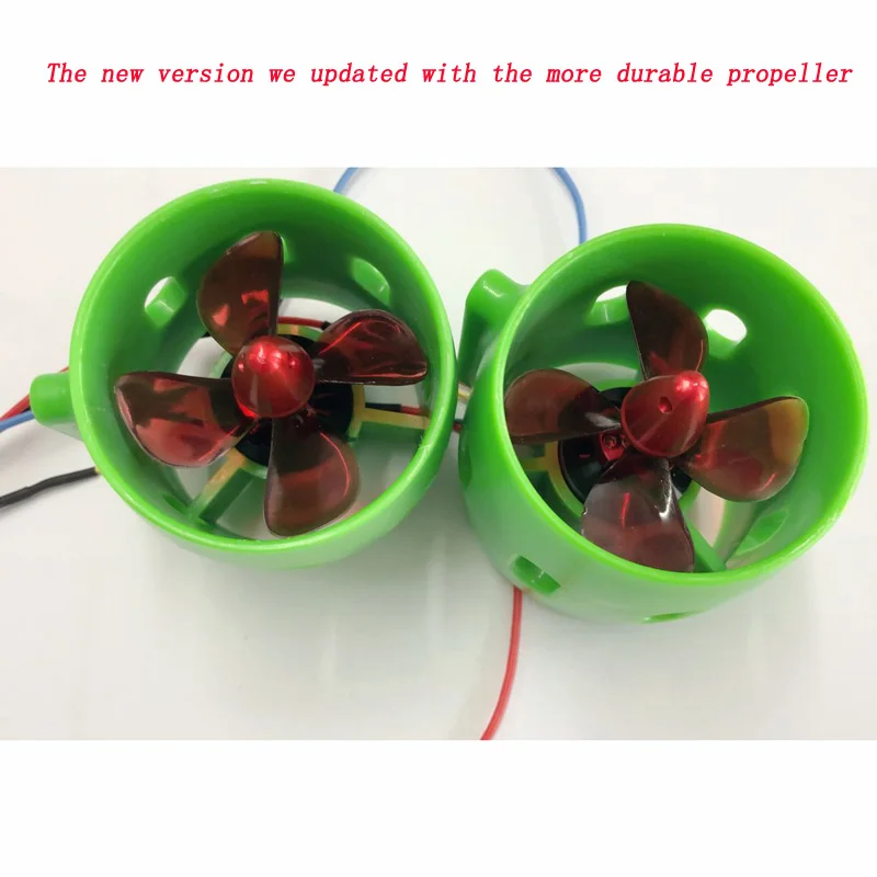30-200W подводный двигателя 4 лопастями бесщеточным Мотором 12-24V 20A ROV Propulsor для RC буксир лодки для доставки прикорма и оснастки Комплектующие для самостоятельной сборки