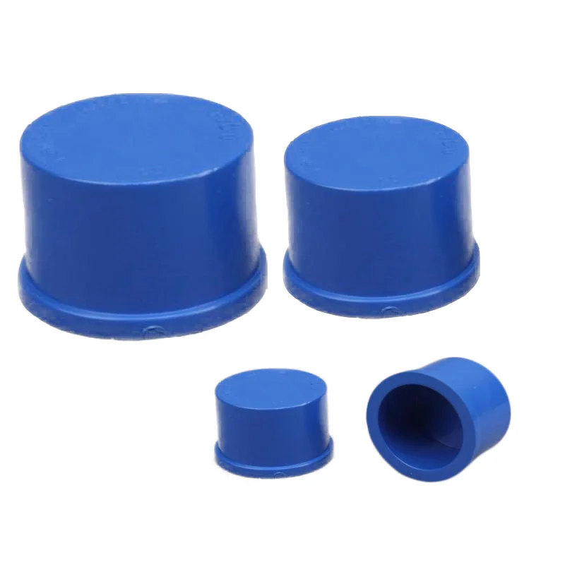 Трубы водоснабжения ПВХ конец Кепки разъем орошения сада воды штепсельная вилка