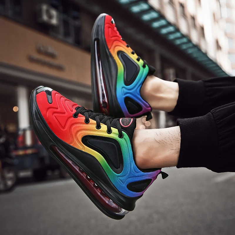 Новинка 2019 года женские кроссовки для бега фирменный дизайн Яркие влюбленных