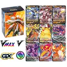 2021 Новинка 50-200 шт. французские карты покемона Сияющие карты Такара Томи игровая бирка команда EX GX V MAX Боевая карта торговая детская игрушка