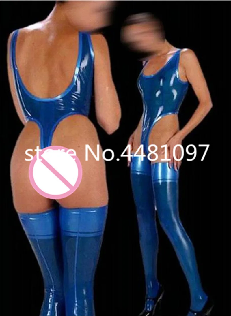 Латексный резиновый Костюм Кошки Женский купальник жилет из натурального
