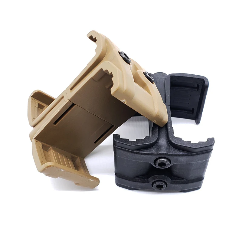 Магазин Double Link Тактический Двойной Круглый АБС параллельный MagLink зажим для муфты