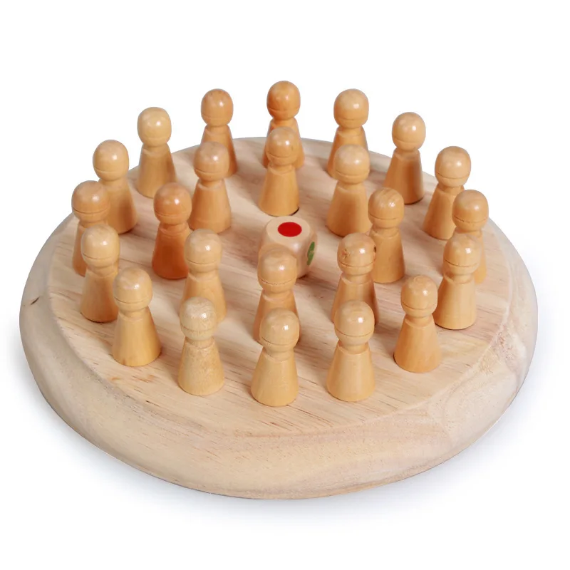 Kids Wooden Memory Match Stick Chess For 3 Years Old Up Intellectual Board Games Baby Educational Learning Toys Children | Игрушки и