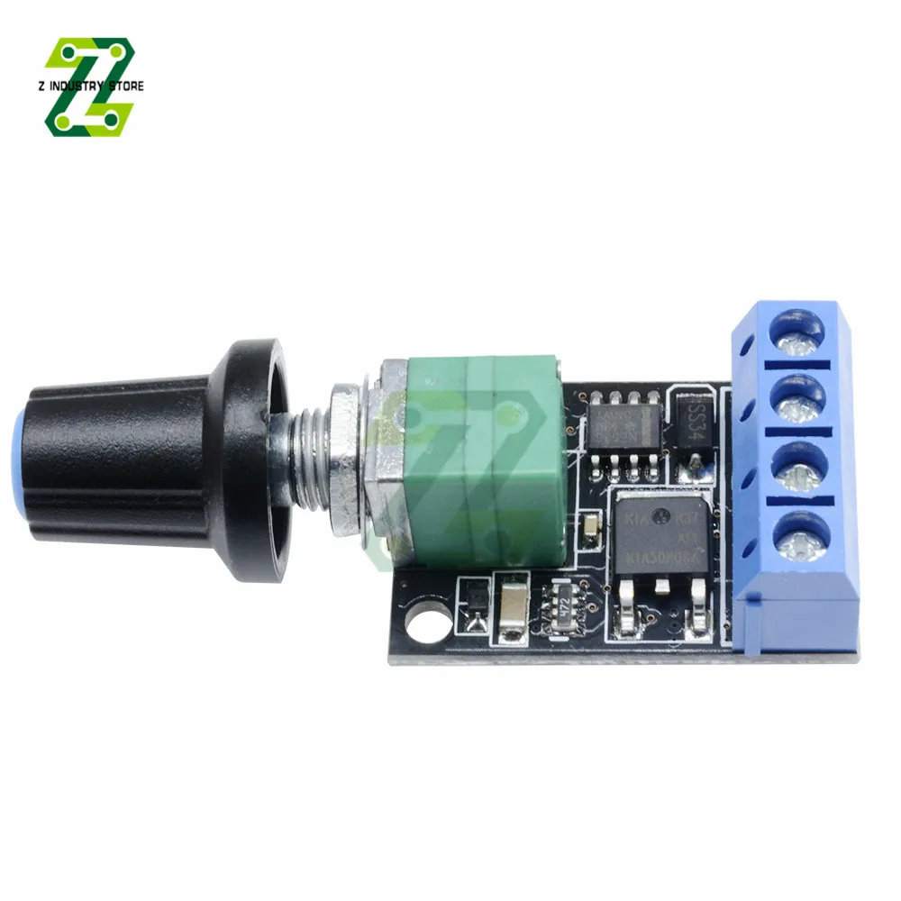 

Voltage Regulator PWM DC Motor Speed Controller Governor Stepless Speed Regulator LED Dimmer 5-16V 10A
