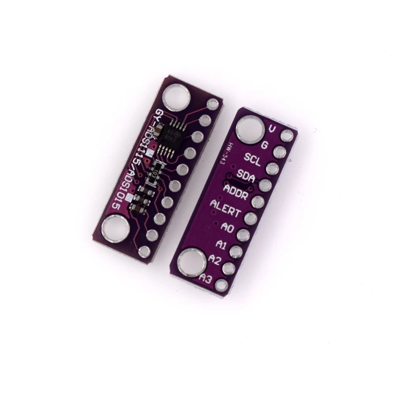 

1PCS ADS1115 16-Bit ADC - 4 Channel Channel Analog-to-Digital Conversion Module ADJUSTABLE