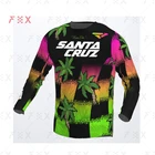 Футболка для езды на мотоцикле и горном велосипеде santa cruz DH MX