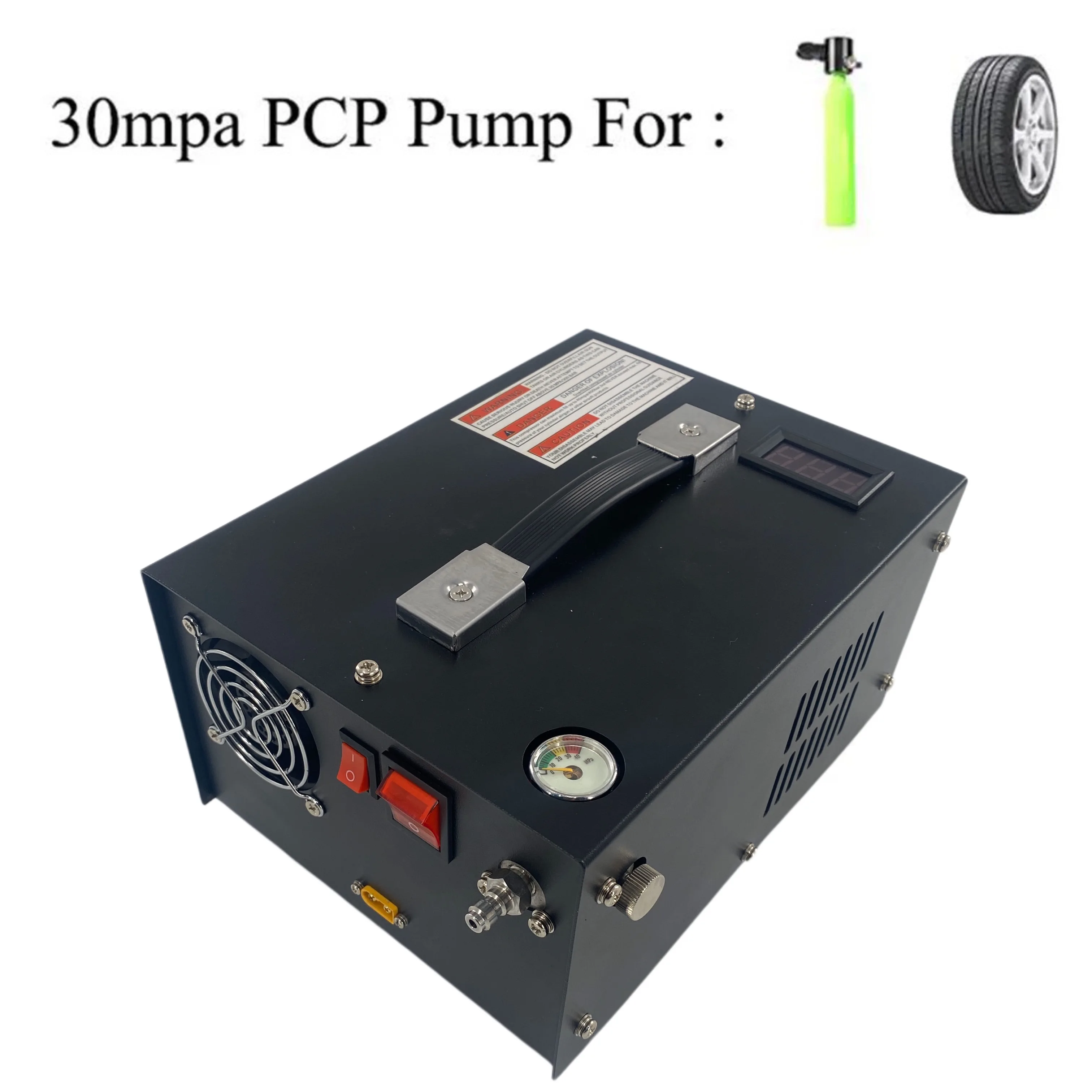 Автомобильный Компрессор PCP воздушный мини-насос с трансформатором высокого