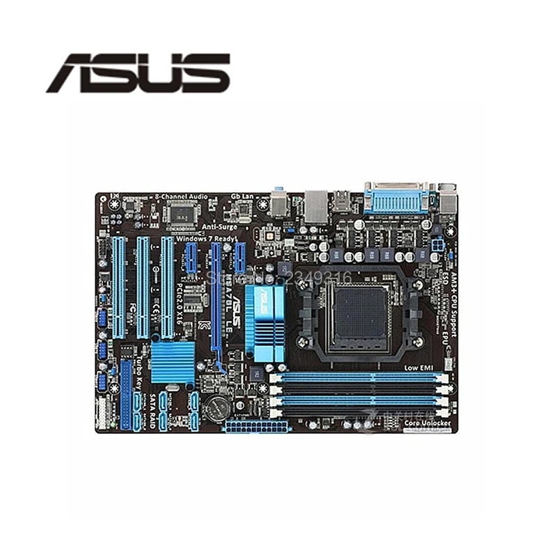 Для ASUS M5A78L LE оригинальный б/у настольный компьютер для AMD 760G материнская плата