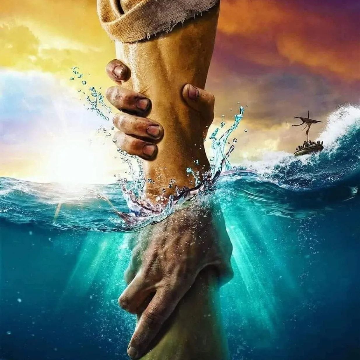 

5D Save Jesus Diamond Painting Kits Full Round Drill Home Decor Mosaic Embroidery Art Crafts Christmas Gift