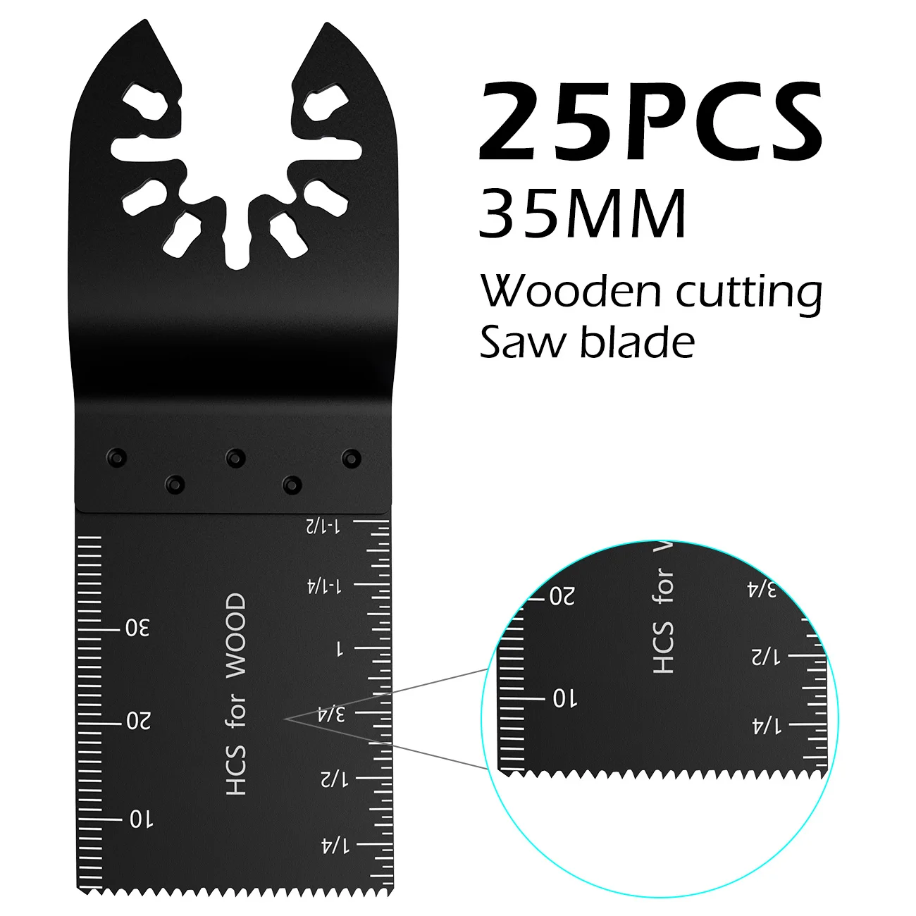 Осциллирующее многофункциональное лезвие для пилы 25 шт. режущее дерево Dremel