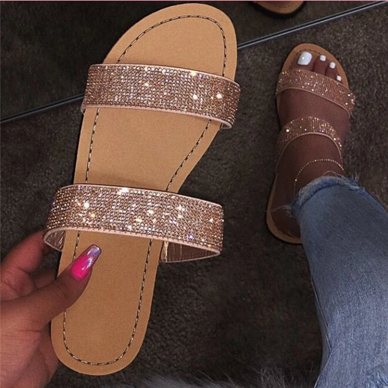 

Women's Sandals Fashion Roman Flat Slippers Casual Beach Indoor&Outdoor Shoes High quality material comfortable and soft A50