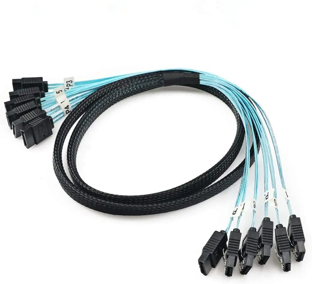 

USB-кабель с интерфейсом Sata, 4/6 портов, 7 контактов, 6 Гбит/с