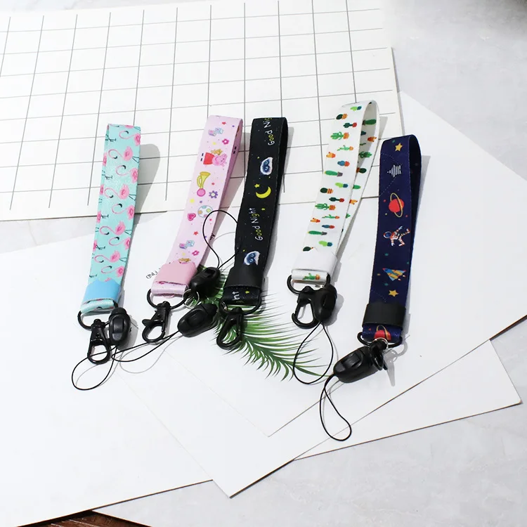 lanyard flamingo cactus nurse badge holder nursing neck lanyard neck strap for phone key name tags office school supplies free global shipping