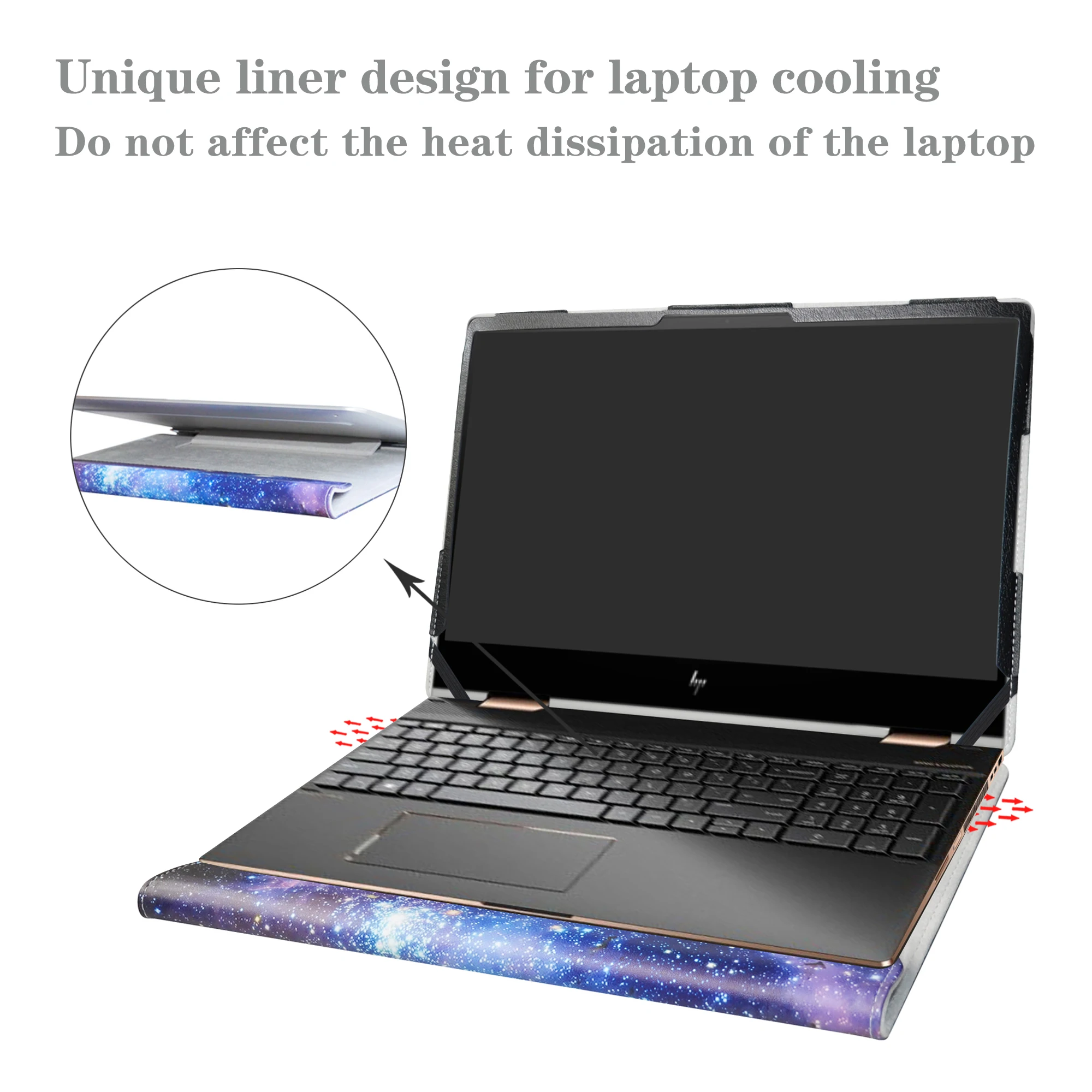 Чехол Alapmk чехол сумка для ноутбука 15 6 дюймов HP ENVY x360 15-dsXXXX 15-drXXXX(15-ds0004na) / Chromebook