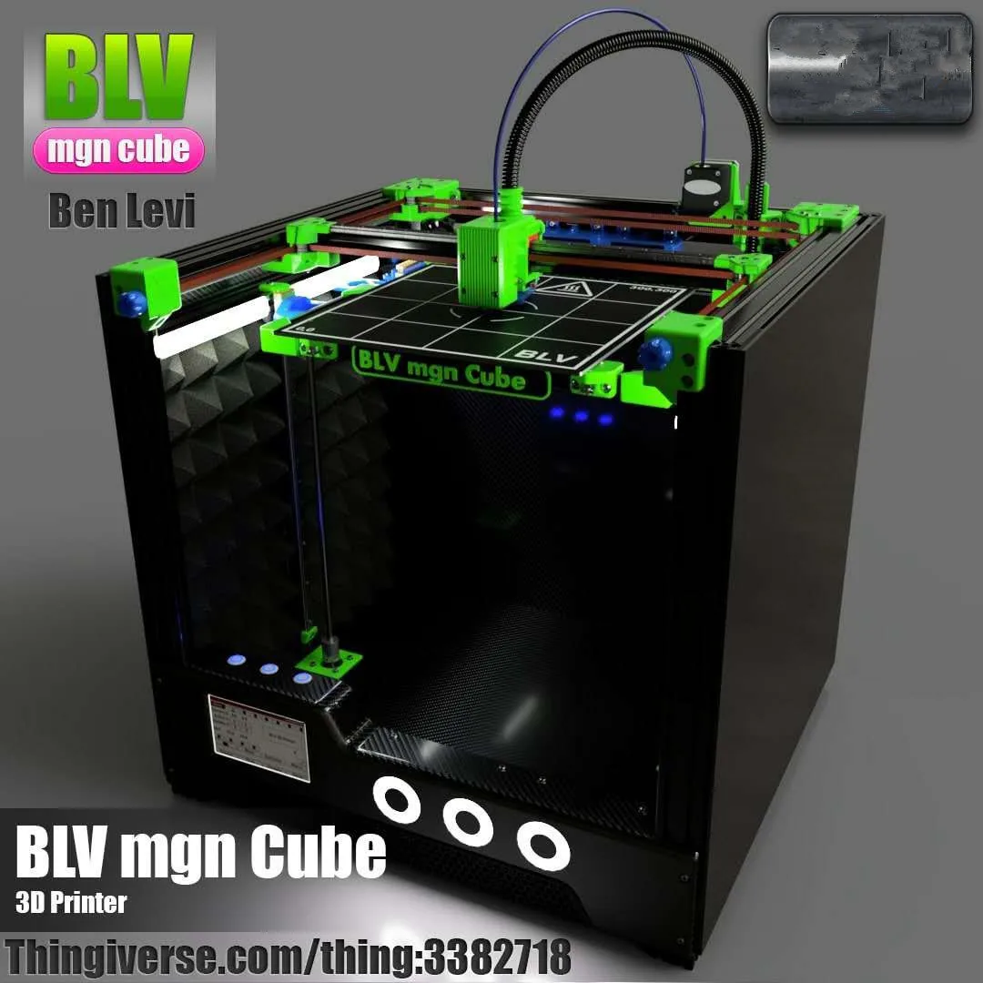 

BLV MGN Cube 3d printer full kit, no including printed parts 365mm/465mm/665mm Z axis height blv 3d printer kit
