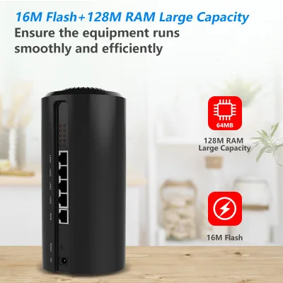 KuWFi 300Mbps беспроводной Wifi роутер 2 4G OpenWrt домашний усилитель встроенный * 5dBi антенна