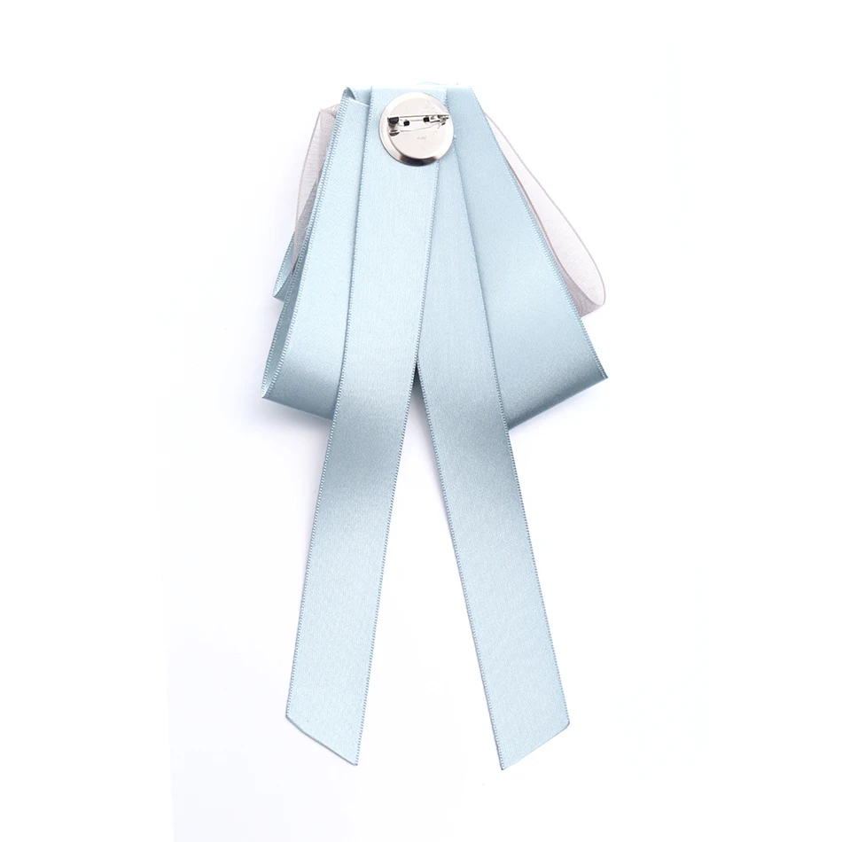 Броши Match Right для женщин и мужчин Длинная лента большой бант галстук бабочка