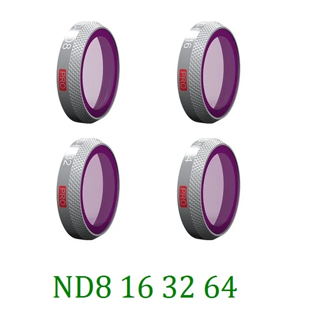 ND8 16 32 64 PGYTECH ND CPL набор фильтров для объектива для DJI Mavic 2 Zoom профессиональная версия - Цвет: ND8 16 32 64
