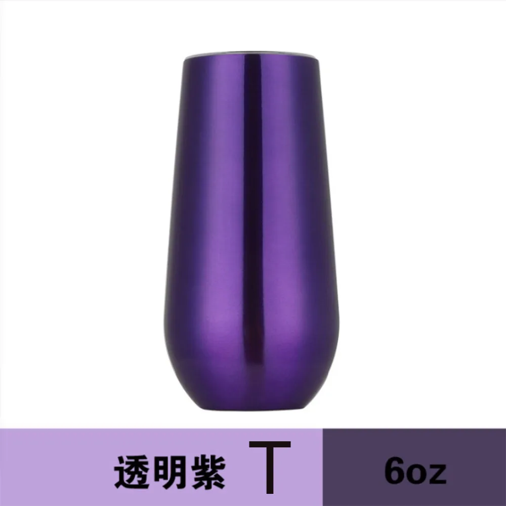 6 унций винный стакан шампанское пиво кофе молоко вино бесступенчатый термос из