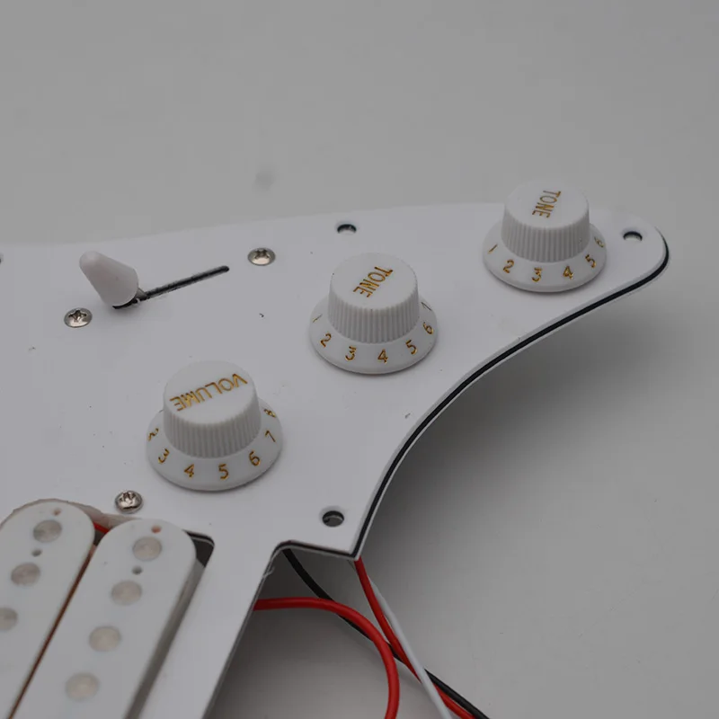 Накладка электрогитары для ST Style и черная нагрузка HSH Предварительно Проводная