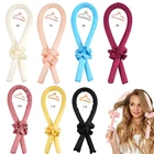 Ободок для завивки волос без тепла, Плойка для ленивых волос, набор лент для завивки шелковых волос, пенопластовые валики для завивки волос, инструменты для укладки волос