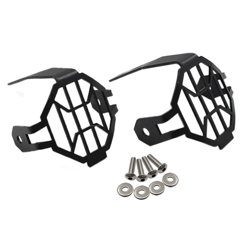 Motorcycle Foglight Fog Light Lamp Cover Protector Fog Spot Lights Protective Guard for BMW R1200GS F800GS R1250GS Motorcycle Foglight Fog Light Lamp Cover Protector Fog Spot Lights Protective Guard for BMW R1200GS F800GS R1250GS