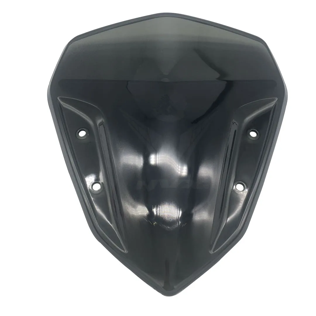 

Modified Motorcycle NVX windscreen windshield wind guard protector with blue red led running light for NVX155 DGR155 L155 gdr155