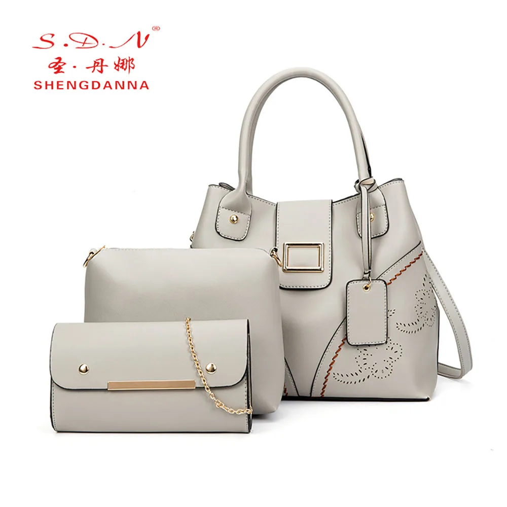 SDN новые женские сумки в европейском и американском стиле Сумки из искусственной