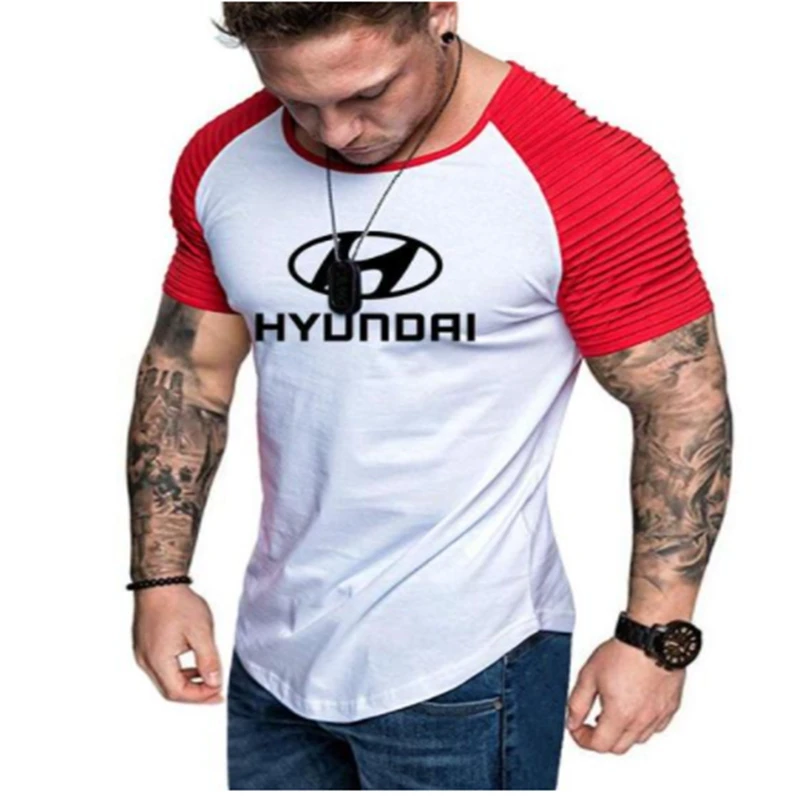 

NEW Summer Men's T-shirt Hyundrl Printing Casual short sleeve Round neck Cotton High Quality Men's short sleeve Summer