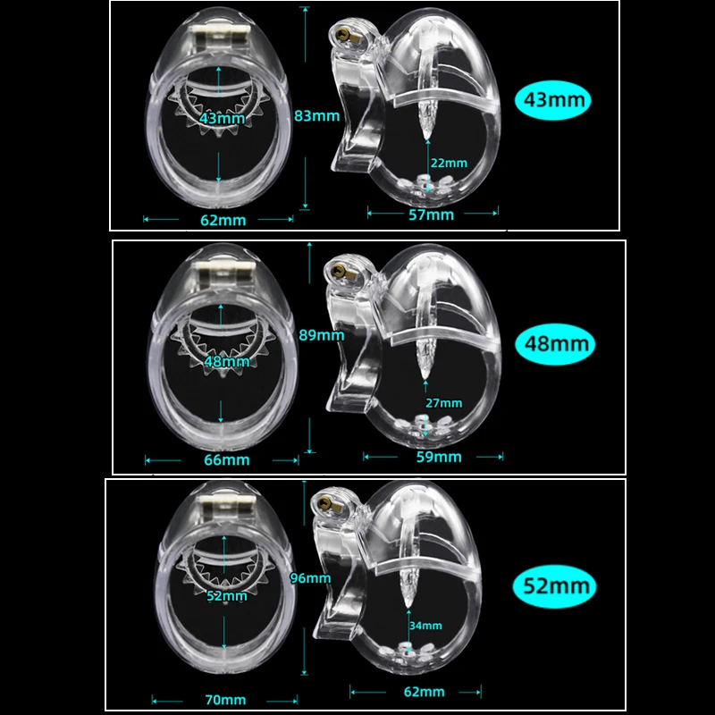 Пластиковый замок на мужской петух кольцо для пениса закрытое небольшое