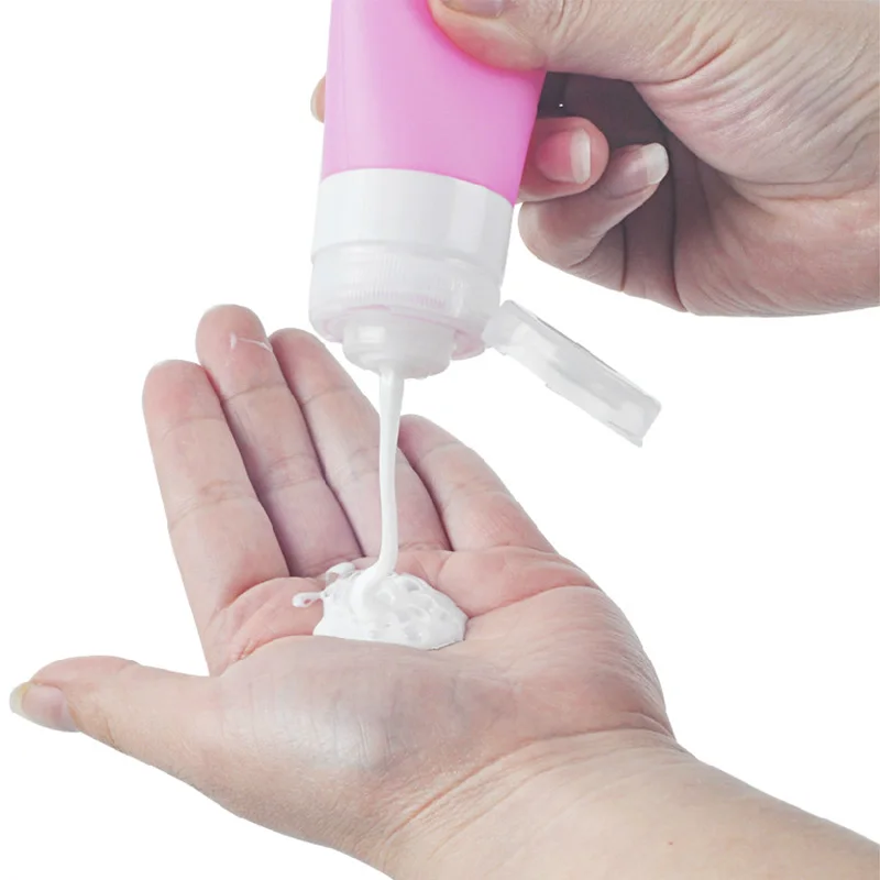 Силиконовые бутылки для путешествий шампунь аксессуары розлива инструмент