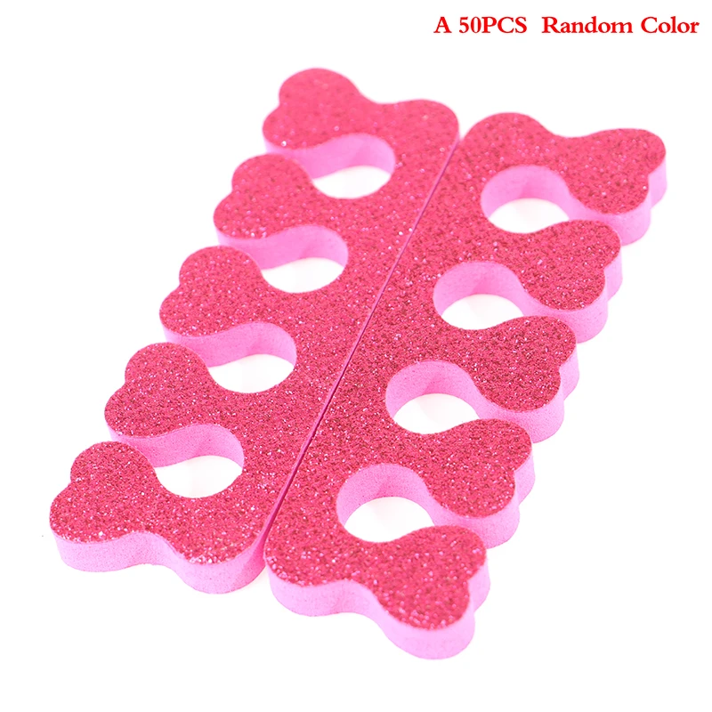

50/100pcs Nail Art Toes Separators Fingers Polish Beauty Manicure Pedicure Tool
