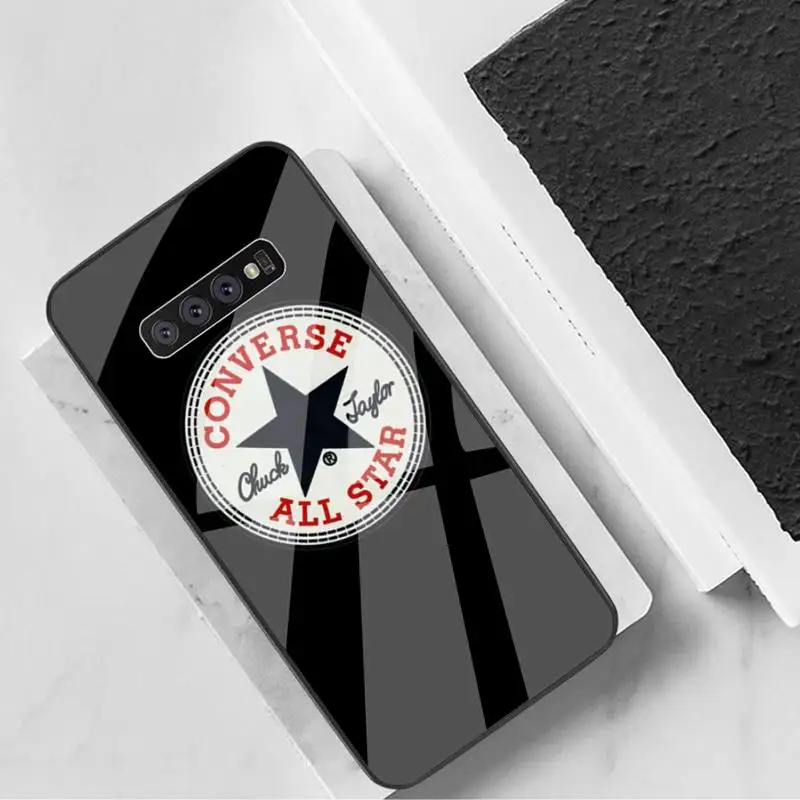 

Popular Sports Star Phone Case Tempered Glass For Samsung S6 7 8 9 10 20 Plus Ultra Note8 9 10 10pro