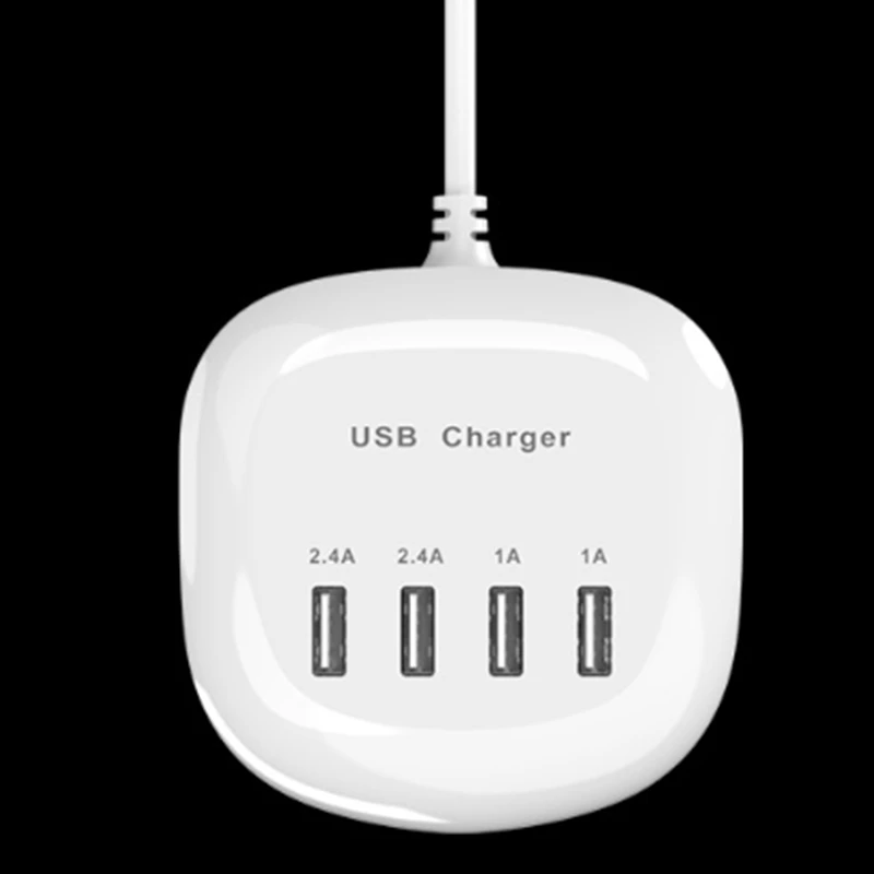 Смарт Портативный четыре порта быстрое зарядное устройство USB многократная