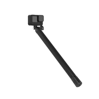 telesin upgrade 2 7m long carbon fiber monopod selfie stick for gopro hero 10 9 8 7 6 5 dji osmo action 2 insta360 accessories