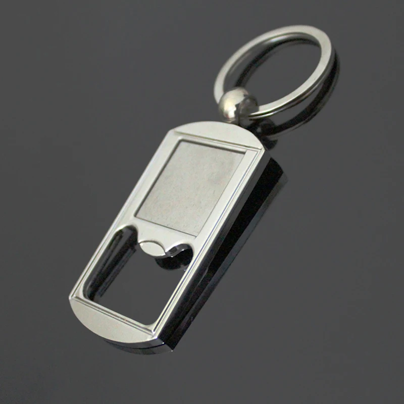 100x металлический брелок открывалка для бутылок Пользовательский логотип